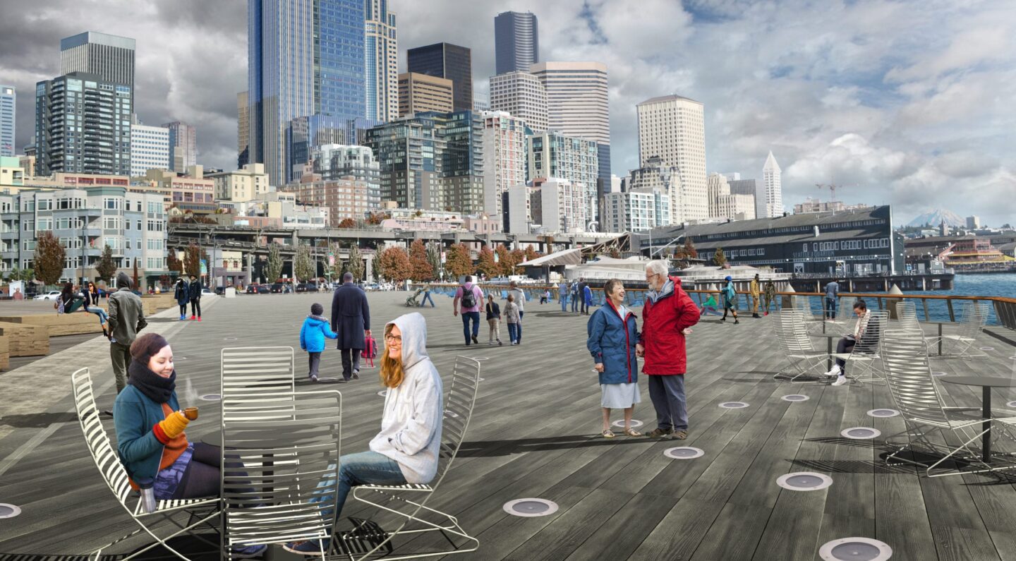 Rendering of Pier 62