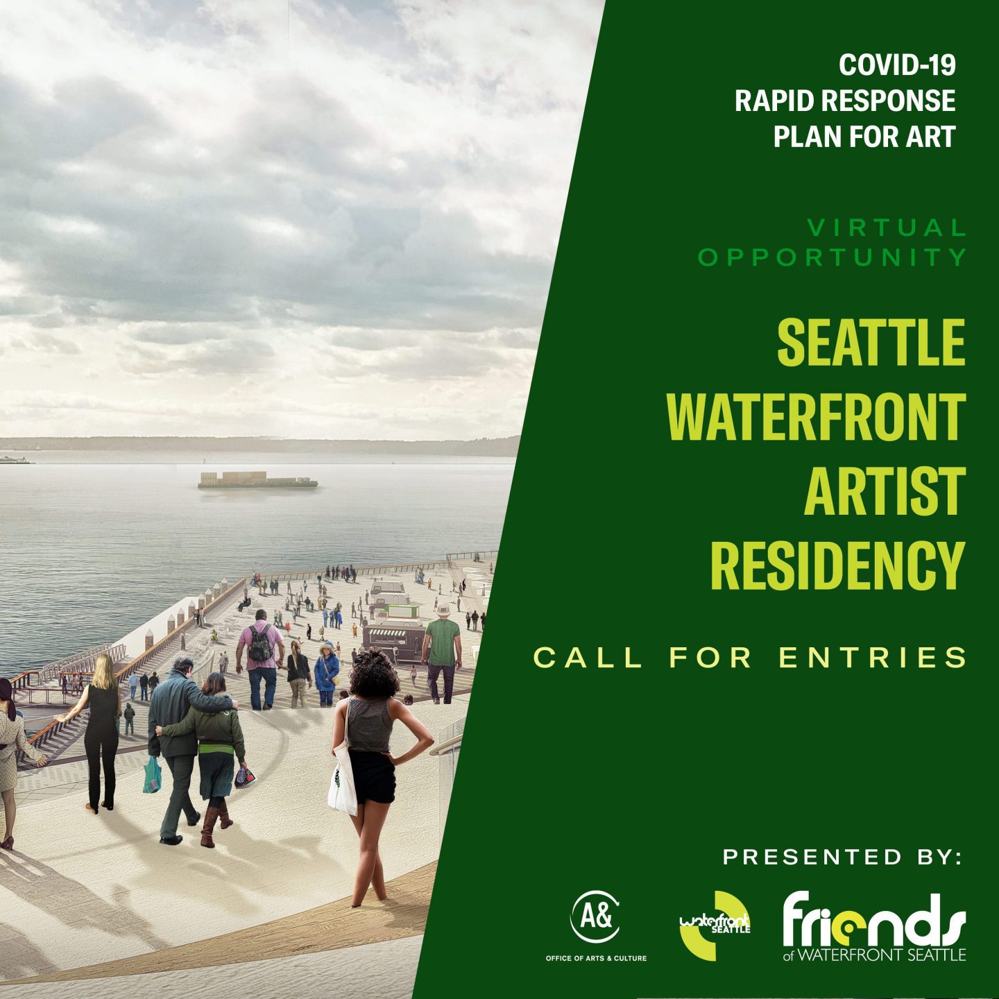 Seattle Waterfront Virtual Artist-in-Residence Program featured image