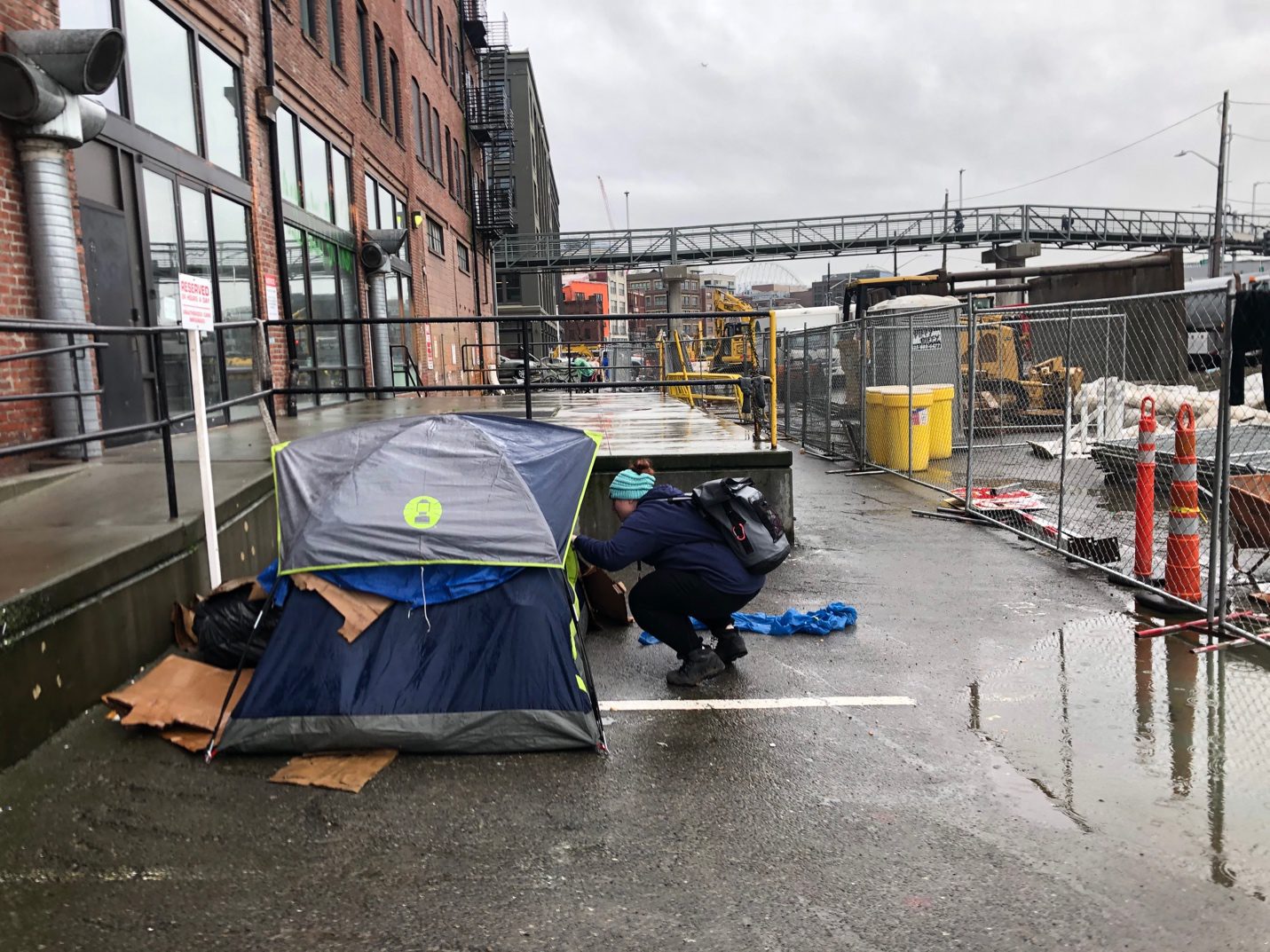 The Evergreen Treatment Services REACH team provides homeless support outreach—part of how we and our partners are redefining public safety along the downtown waterfront corridor.