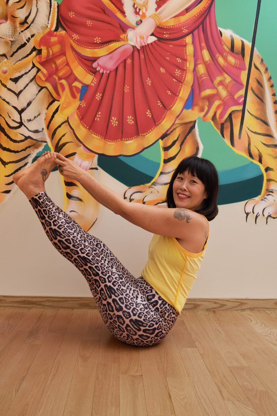 Nancy, studio owner of Mother Yoga