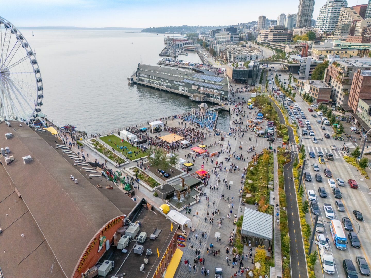 Waterfront Park Grand Opening Celebration. Photo by Erik Holsather.
