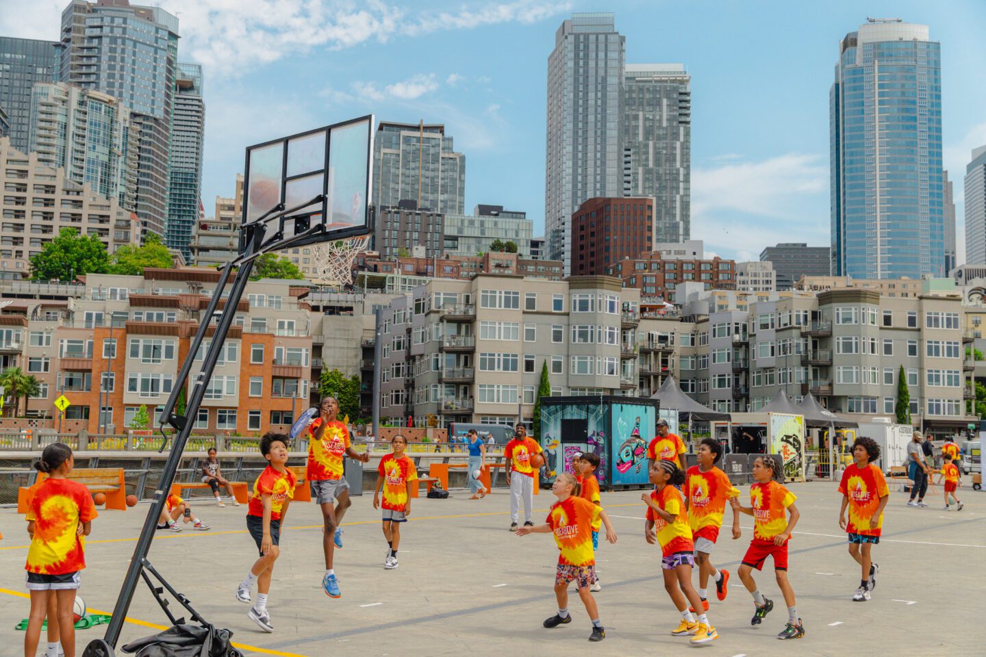 Hoops on the Pier. Photo by Jo Cosme.