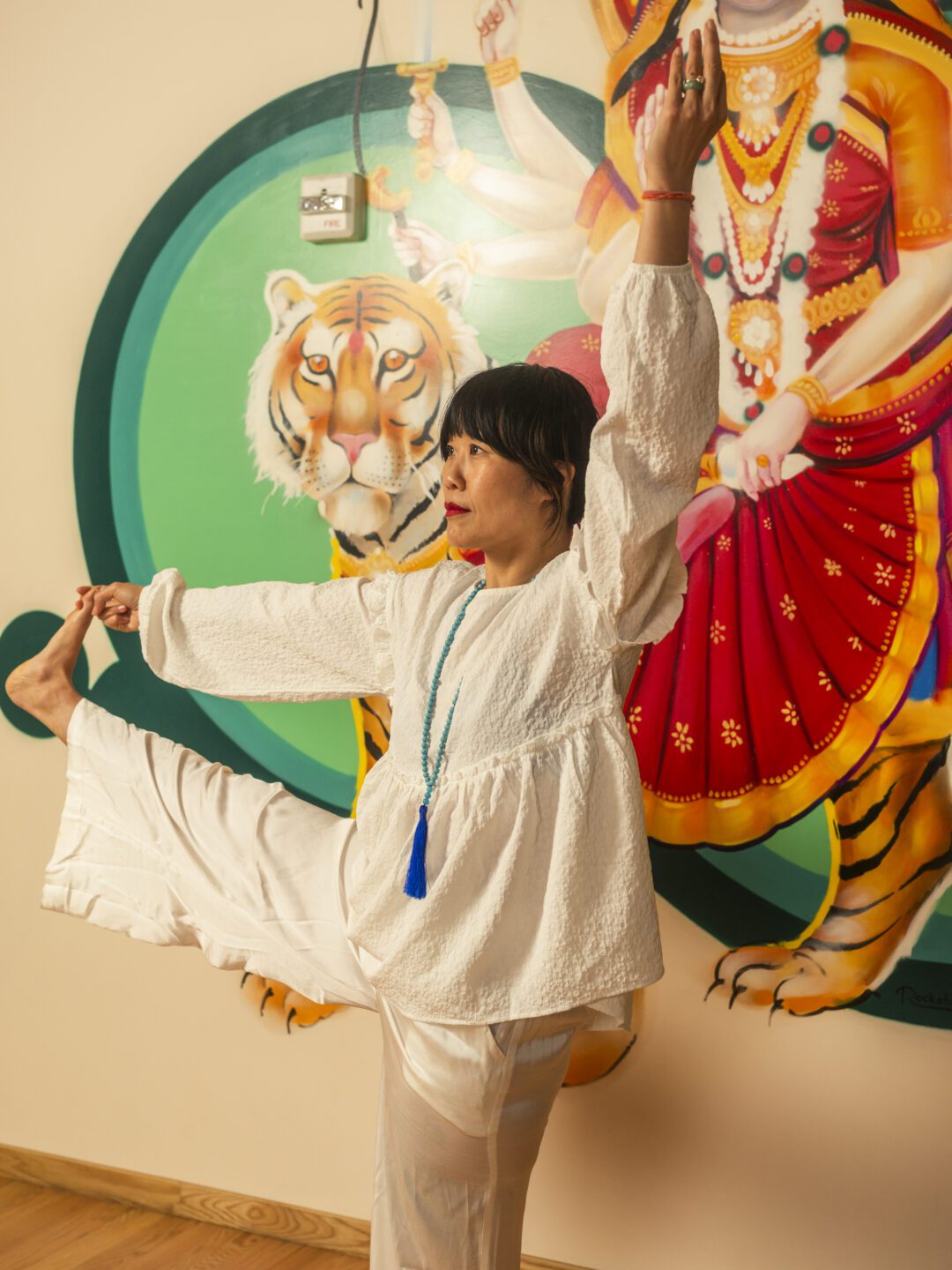 Nancy Nomellini, Mother Yoga instructor.